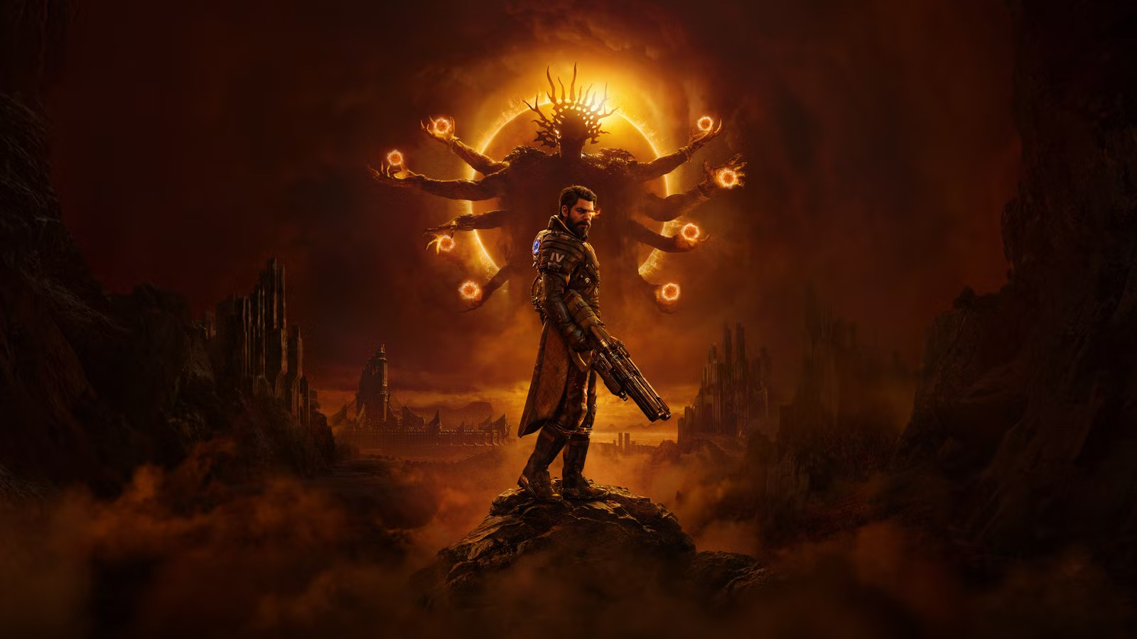 Discovery splash banner for SAROS Discord server