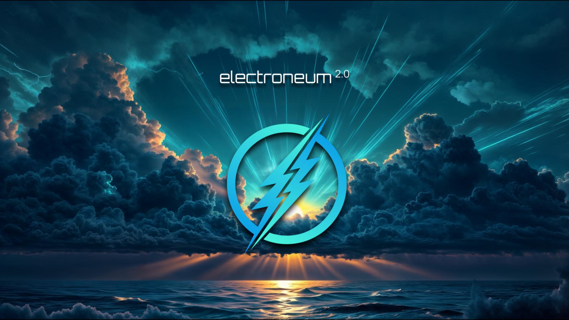 Discovery splash banner for Electroneum Discord server