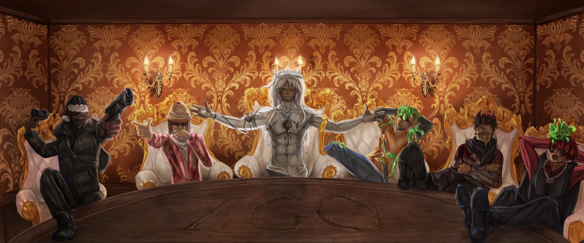 Discovery splash banner for EGOMANIA | NC Discord server